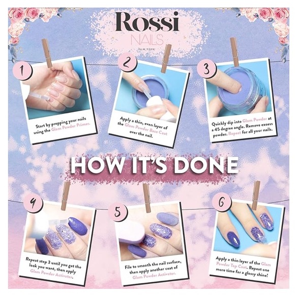 NEW & SEALED - Rossi Nails - RETIRED “Flamingo”(#R4229) Dip Powder 💅🏻 - Picture 7 of 7